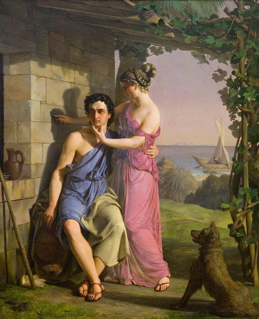 'El origen de la pintura', de Heinrich Eddelien