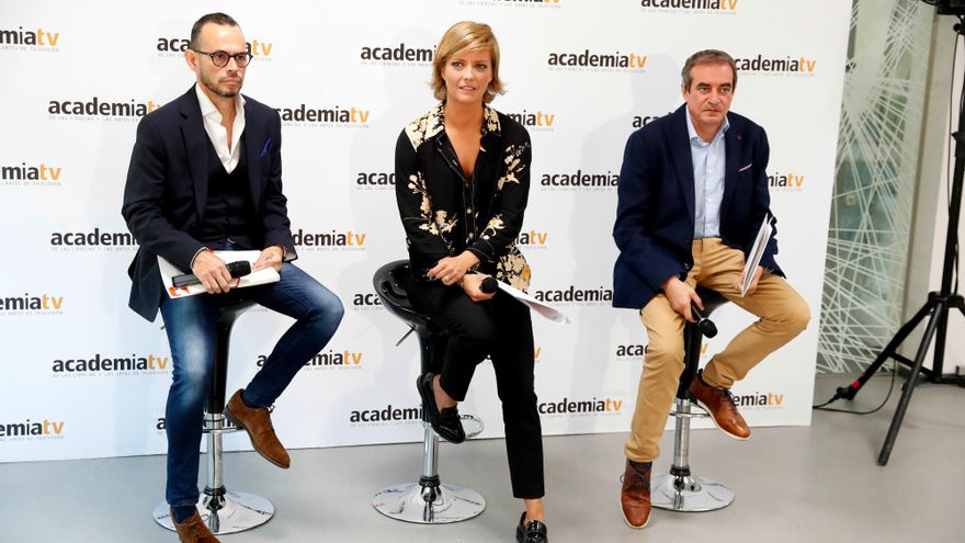 María Casado, presidente de la Academia TV, en la presentación del Debate a 5