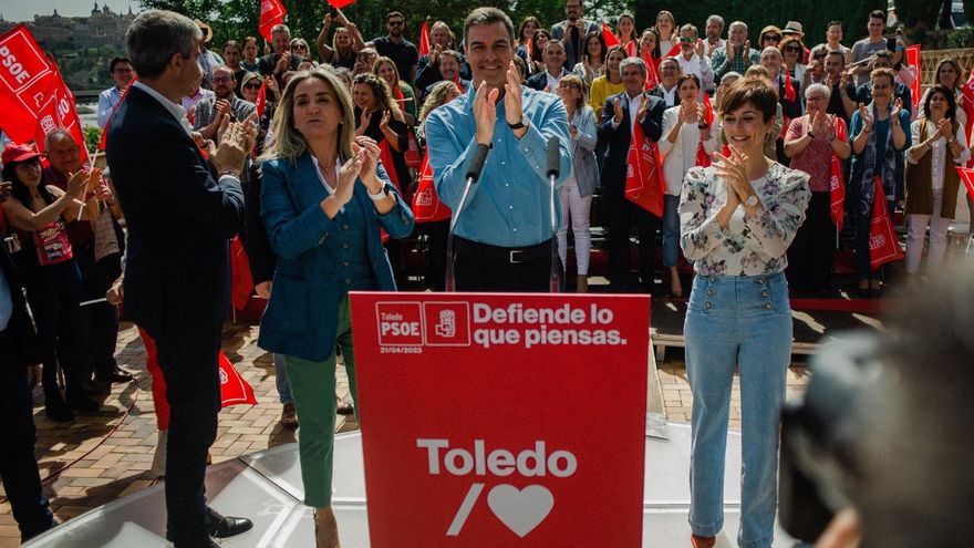 Acto de Pedro Sánchez en Toledo