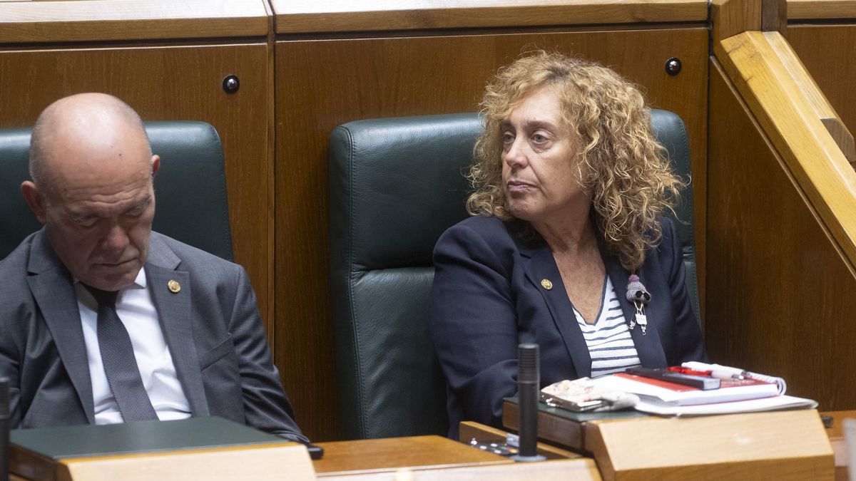 La consejera Susana García Chueca, en el Parlamento Vasco