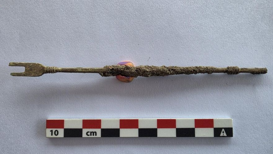 Arqueólogos encuentran una herramienta del siglo III que se utilizaba en operaciones para extraer piedras de la vejiga