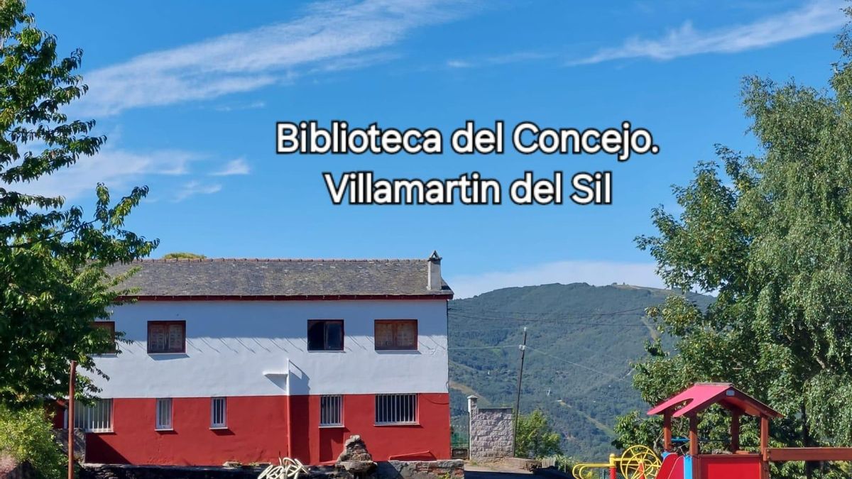 La Biblioteca del Concejo de Villamartín del Sil celebra su quinto aniversario con actividades durante el mes de agosto
