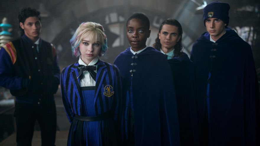 Imagen promocional del final de la segunda temporada de 'Miércoles'