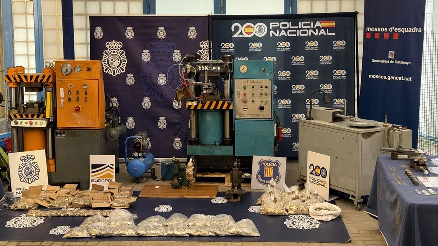 Desmantelado en Toledo el mayor taller de fabricación de monedas falsas de Europa en la última década