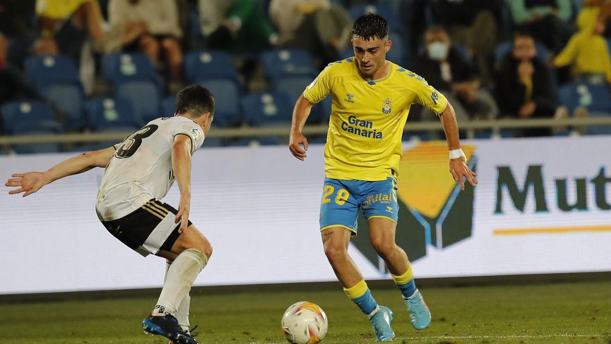 La UD Las Palmas no tiene su noche frente al Burgos