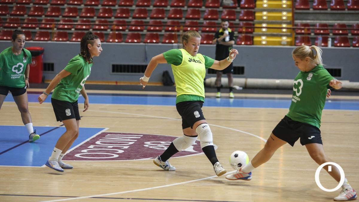 Entrenamiento del Deportivo Córdoba