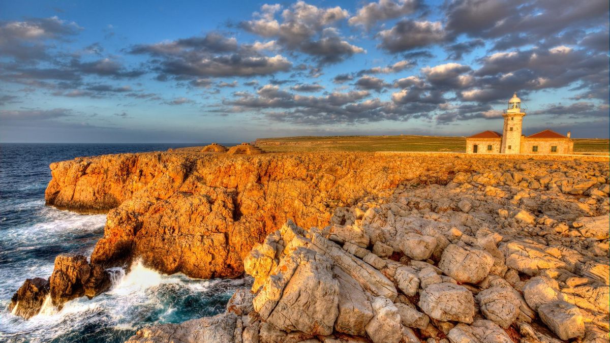 Punta Nati, en Menorca.