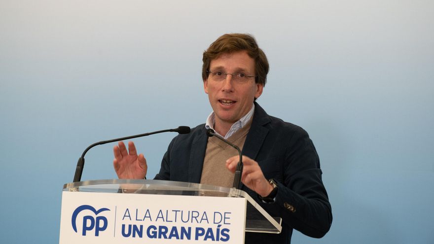 El alcalde de Madrid, José Luis Martínez-Almeida.