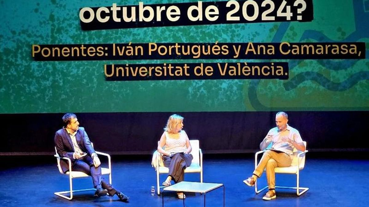 Ana Camarasa: "Esto no es el Ebro, es un sistema de barrancos secos que reacciona en muy poco tiempo, en horas"