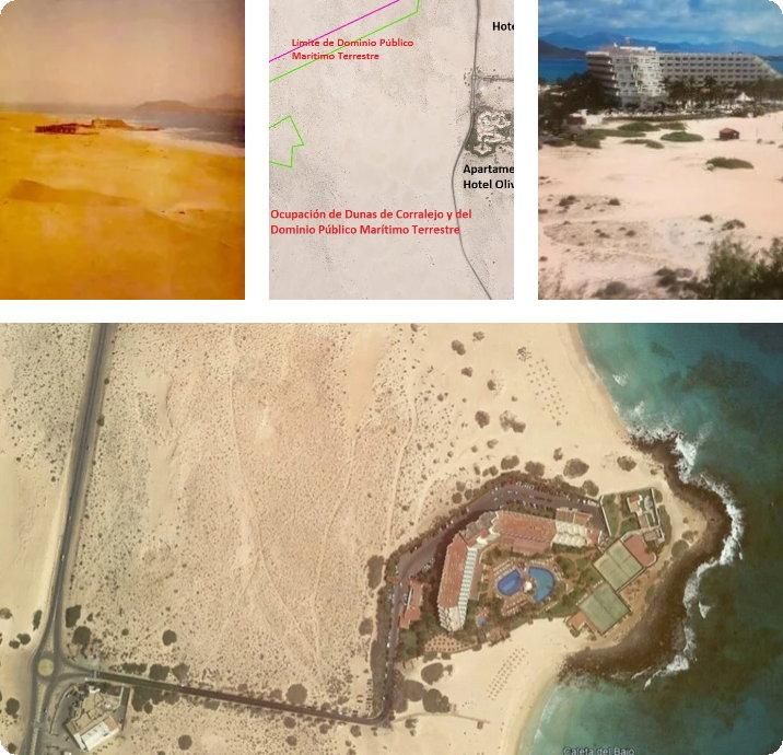 Hotel Tres Islas en las Dunas de Correlejo (Fuerteventura).