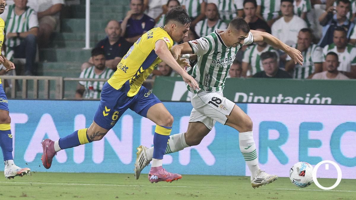 Fuentes, en el Córdoba CF - UD Las Palmas