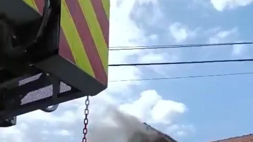 Incendio de una vivienda en Penagos