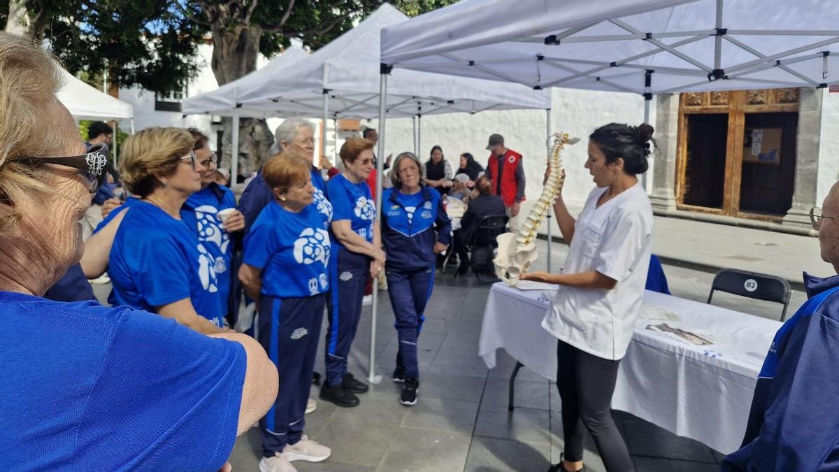 Unas 1.700 personas participan en las actividades del Área de Salud de La Palma por el Día Mundial de la Salud