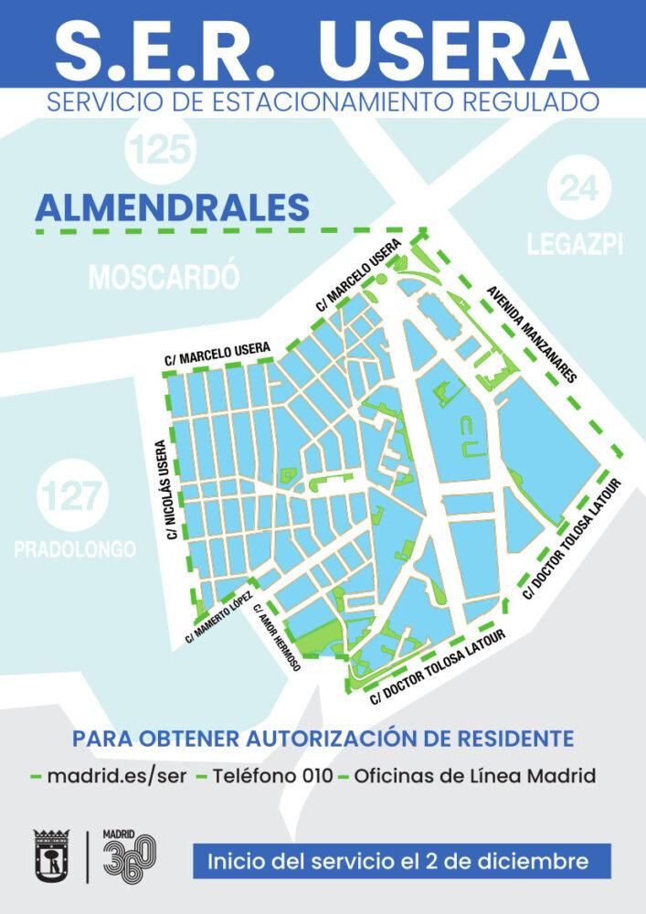 Mapa del SER en Almendrales