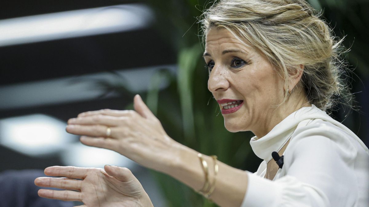 Imagen de archivo de la vicepresidenta segunda Yolanda Díaz. EFE/ Mariscal