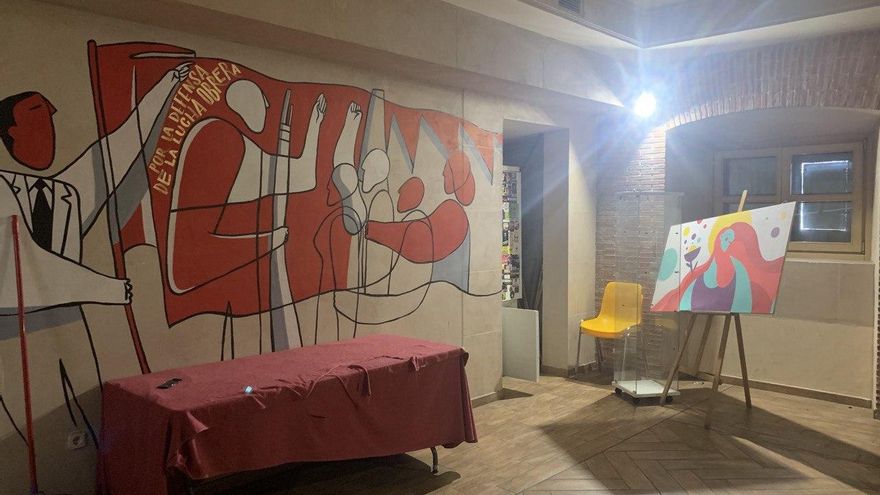 El interior de La Molinera.