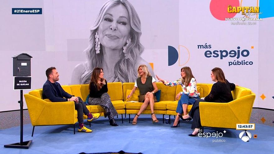 Ana Obregón planta a 'Espejo Público' en plena polémica con Nia: "Se había comprometido a entrar en directo"
