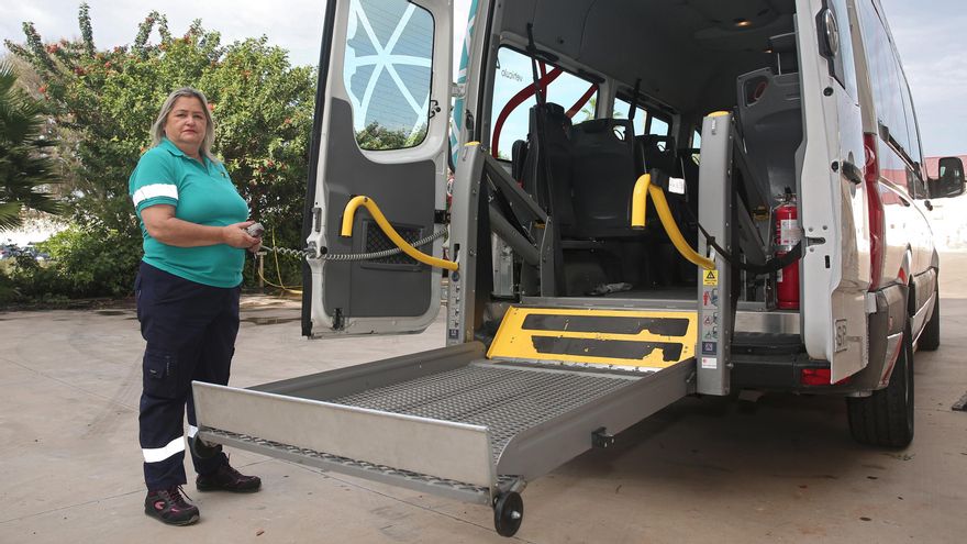 El transporte que cambia la vida a personas con discapacidad en Gran Canaria
