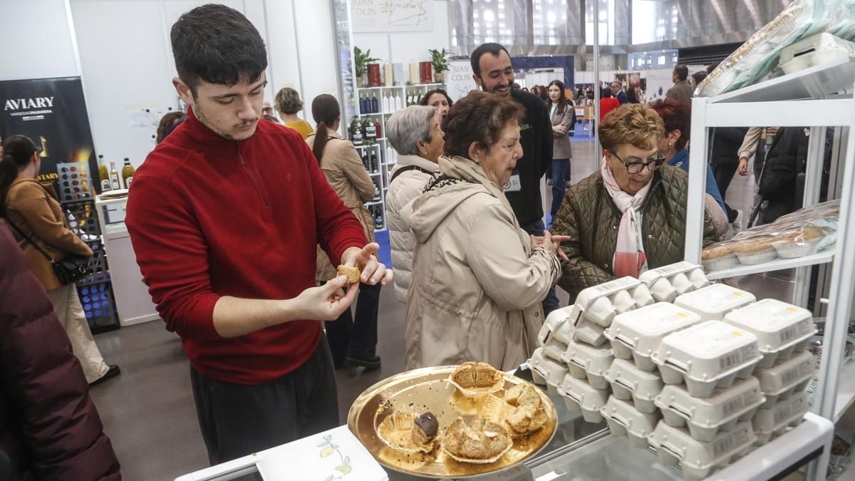 Stand de Productos Moreno y de la granja A Huevo en la Feria Sabor a Córdoba