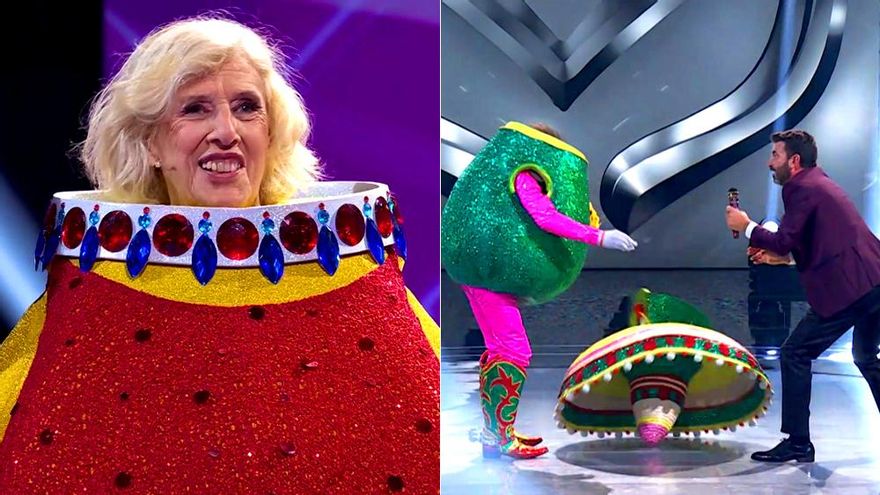 'Mask Singer 4' desenmascaró a Manuela Carmena ante los piropos de los Javis y a un cantante de Grammy bajo el Aguacate