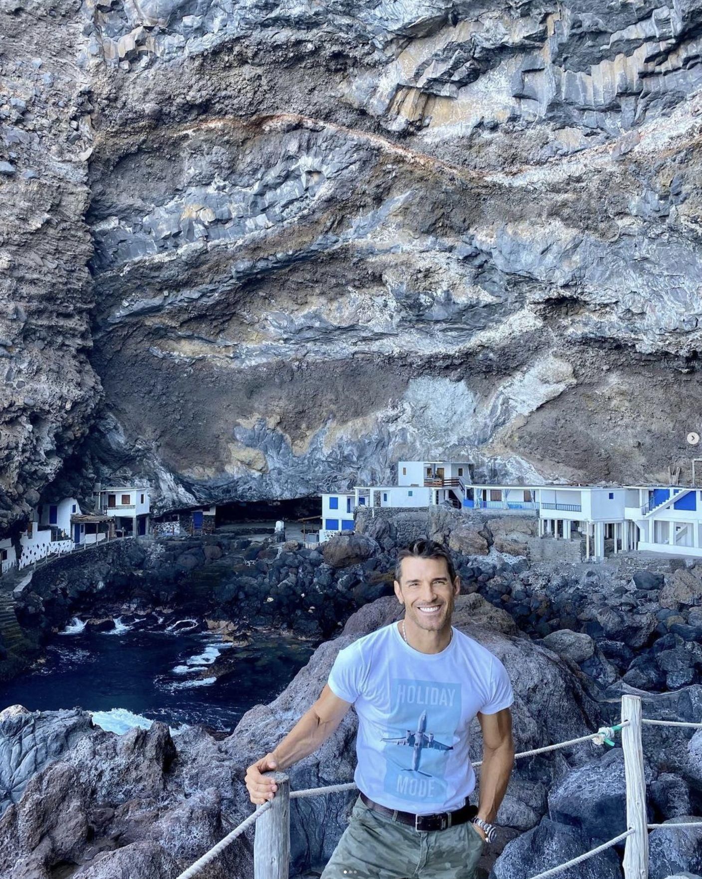 Jesús Vázquez en el Porís de Candelaria. JVAZQUEZOFICIAL INSTAGRAM