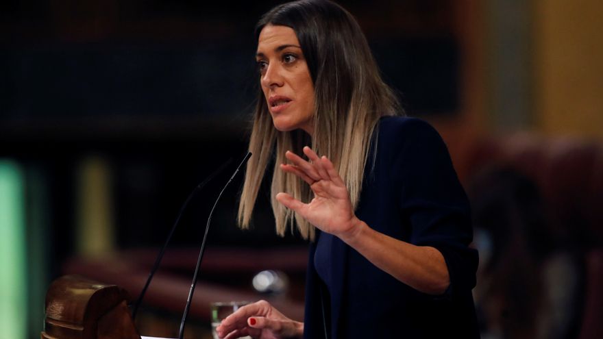 La portavoz de JxCAT en el Congreso de los Diputados, Míriam Nogueras. EFE/Juan Carlos Hidalgo/Archivo