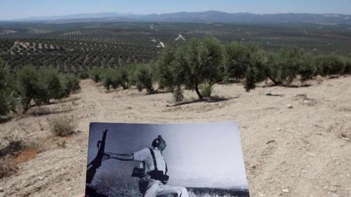 Paraje del Haza del Reloj en Espejo