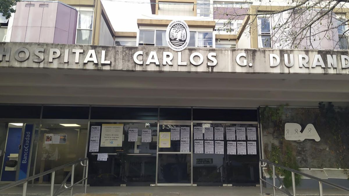 La entrada al Hospital Durand