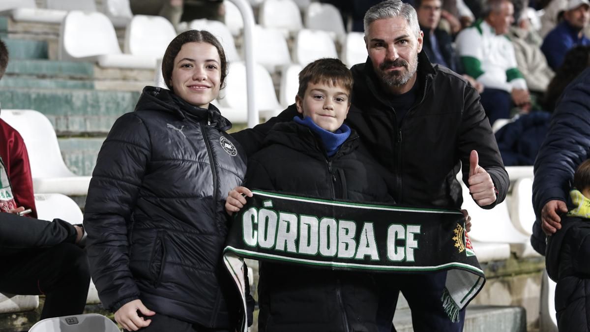 Grada Blanquiverde del Córdoba CF - Real Valladolid CF