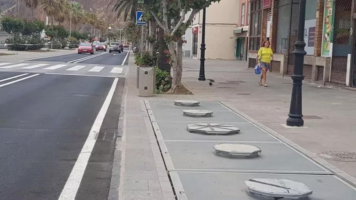 Santa Cruz de La Palma reclama mejoras en la limpieza de los contenedores de basura