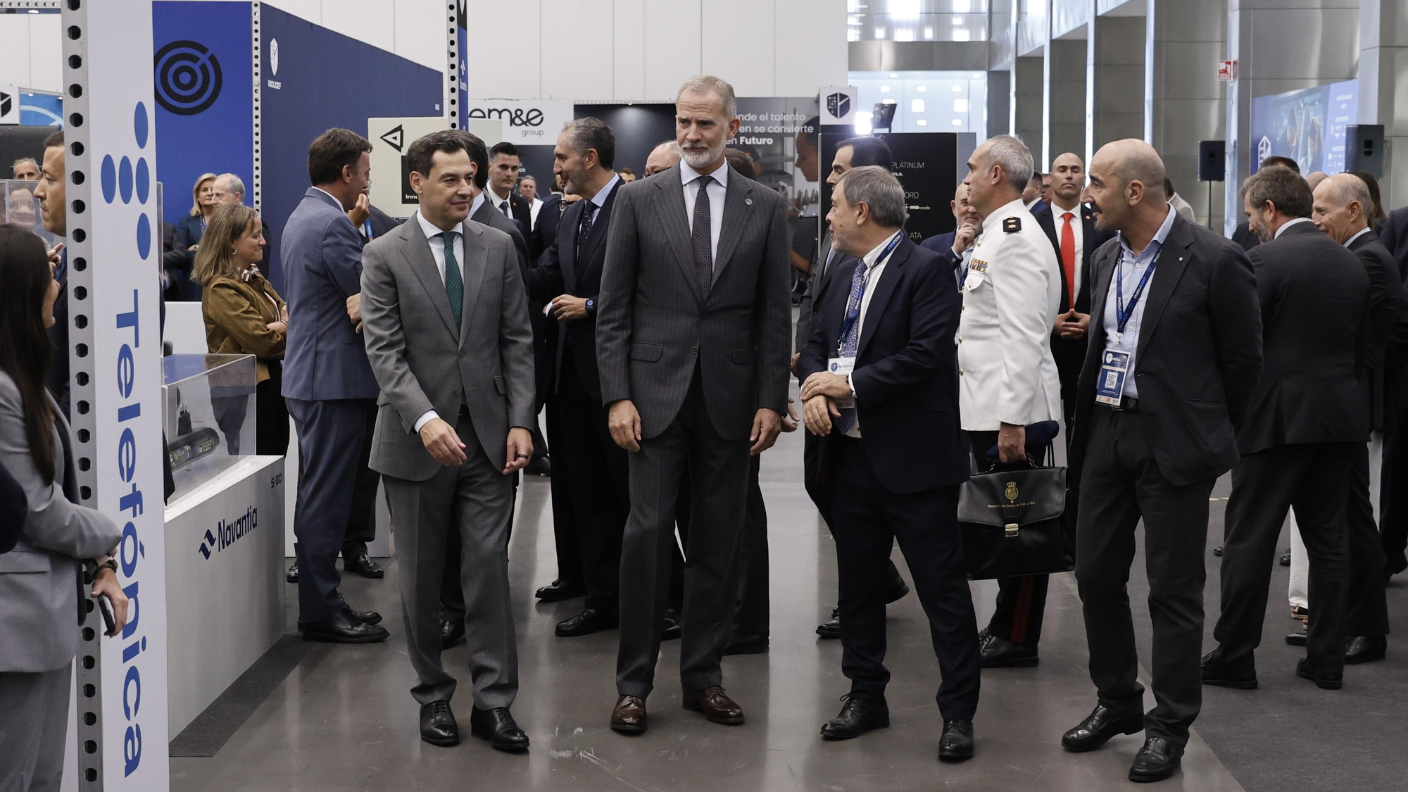 El Rey Felipe VI asiste a la jornada de clausura del Foro Indudef