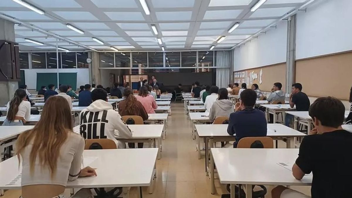 Prueba de la EBAU en la Universidad de Las Palmas de Gran Canaria (ULPGC)