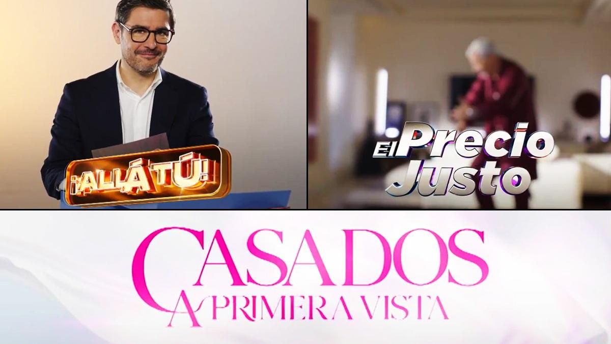 Telecinco inicia la promoción de 'Casados a primera vista' y calienta el regreso de 'El precio justo' y '¡Allá tú!'