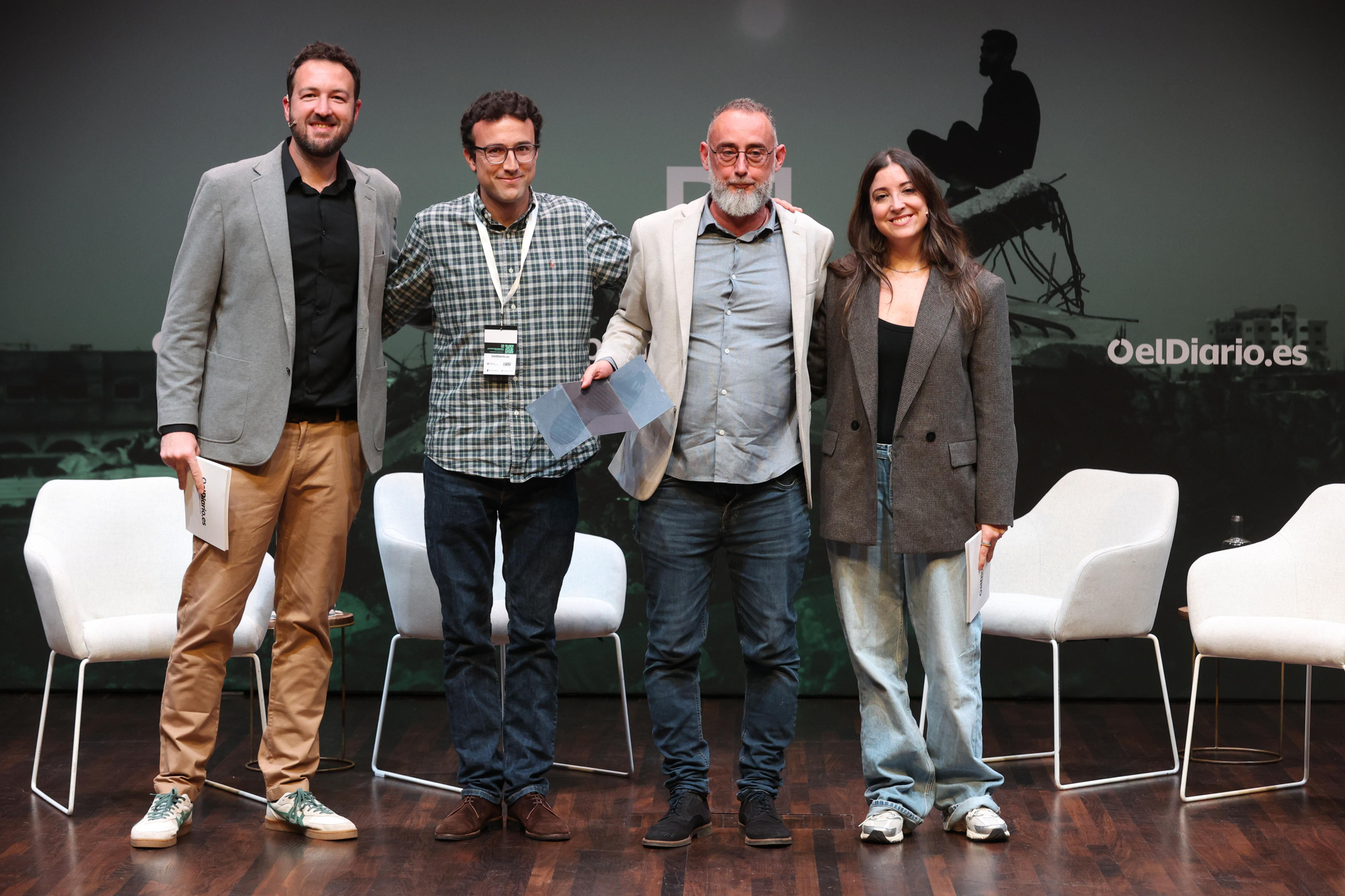 Pepe Naranjo recoge el Premio a la Perseverancia en los VII Premios Desalambre