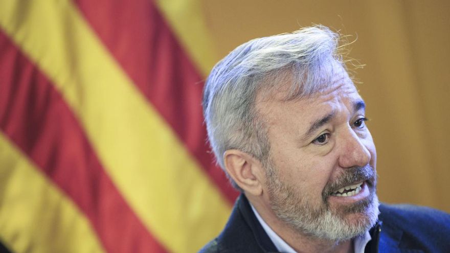 Jorge Azcón en una entrevista con EFE.