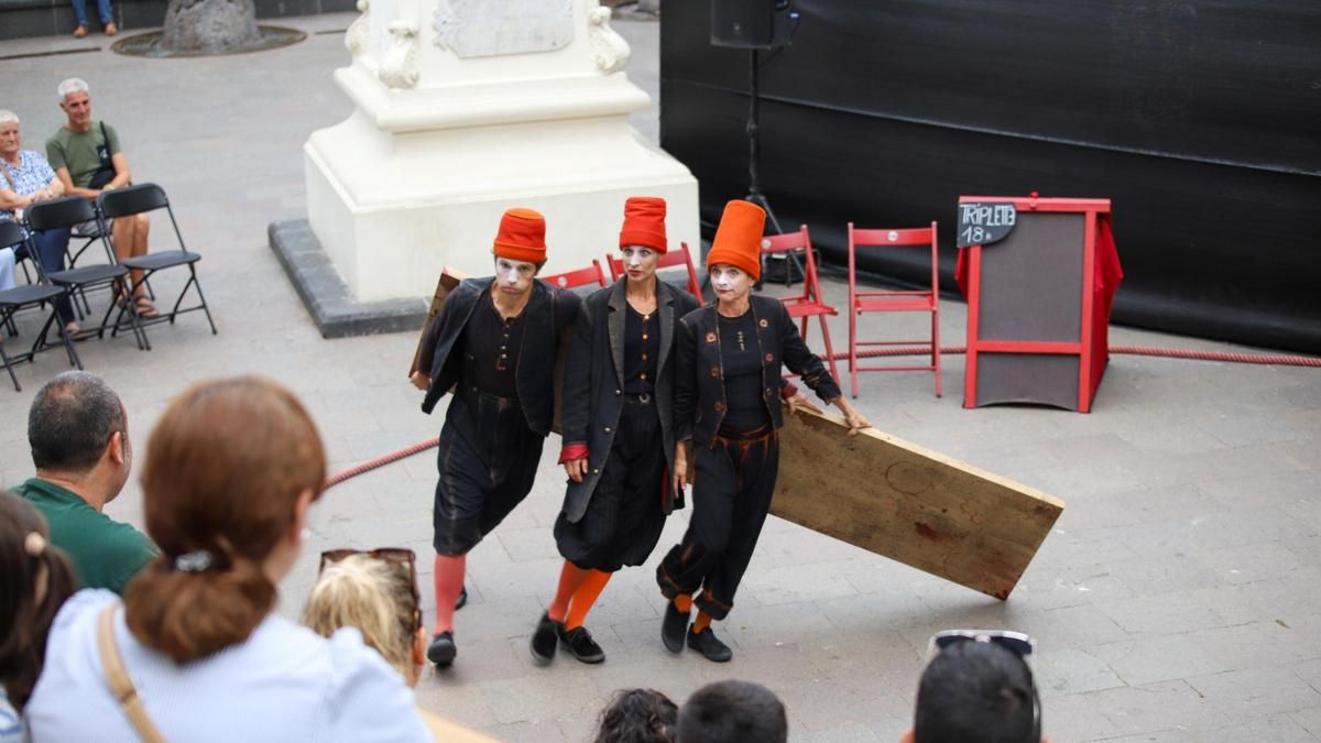 El Festival de las Artes Visuales y Escénicas arranca en Santa Cruz de La Palma con teatro, circo y experiencias sonoras