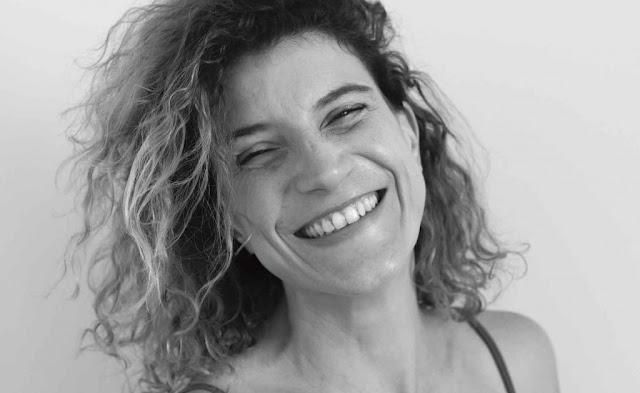 Carolina Calema, al natural, feliz de estar en Buenos Aires