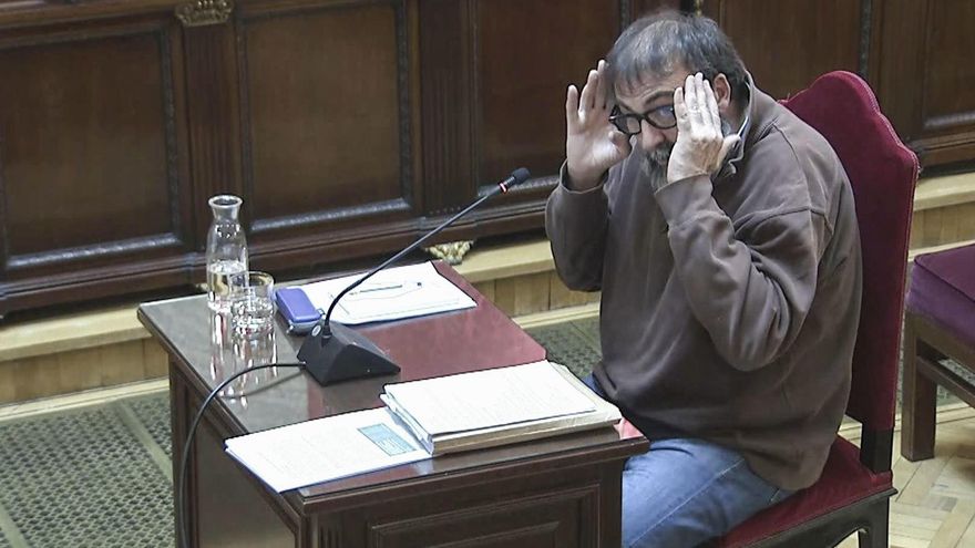 El exasesor del exministro José Luis Ábalos Koldo García durante su declaración en el Tribunal Supremo.