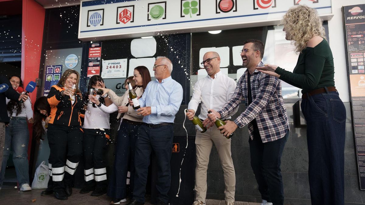 El tercer premio reparte 2,15 millones en Tenerife, Gran Canaria, Lanzarote y El Hierro