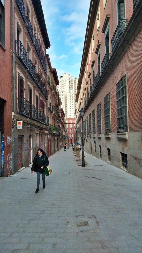 Otra vista de la calle Manzana, reformada