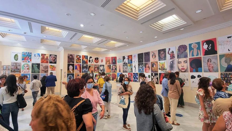 'Ilustradoras & Ilustradas' en el Parlamento de Canarias