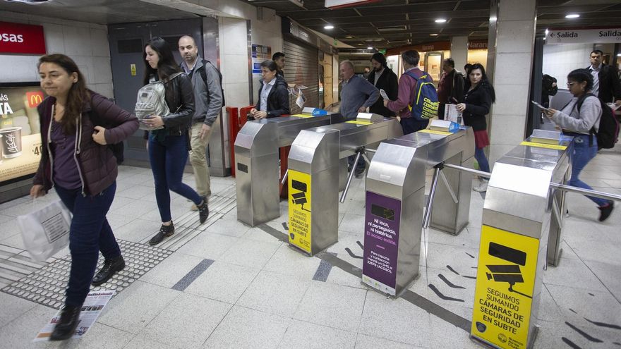 Convocan a un molinetazo en estaciones de trenes y subtes
