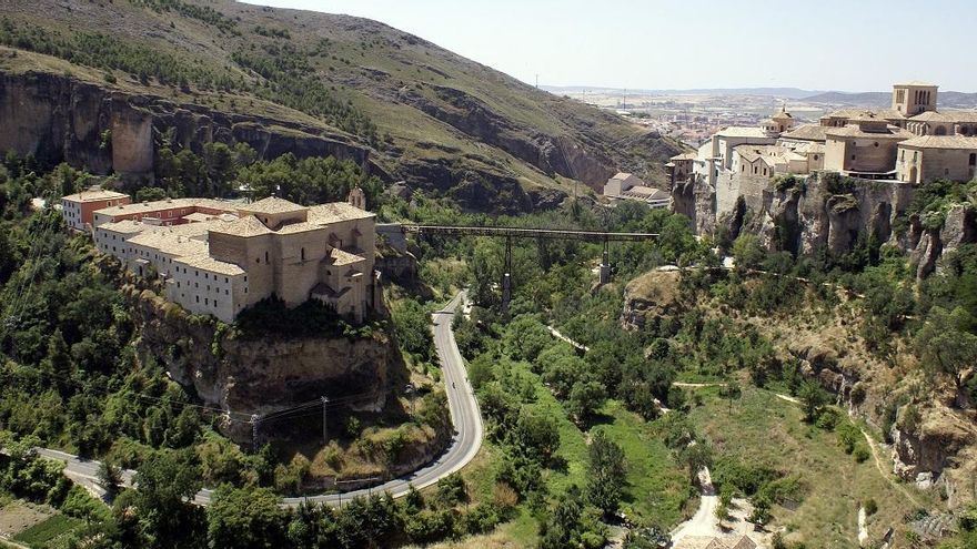 Hoz del Huécar y puente de San Pablo en Cuenca