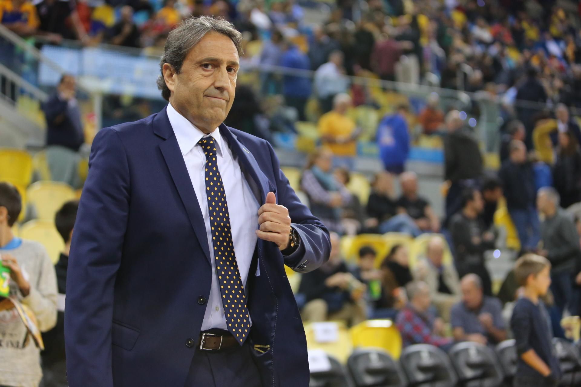 Imagen del encuentro Herbalife Gran Canaria - ICL Manresa. (Alejandro Ramos).