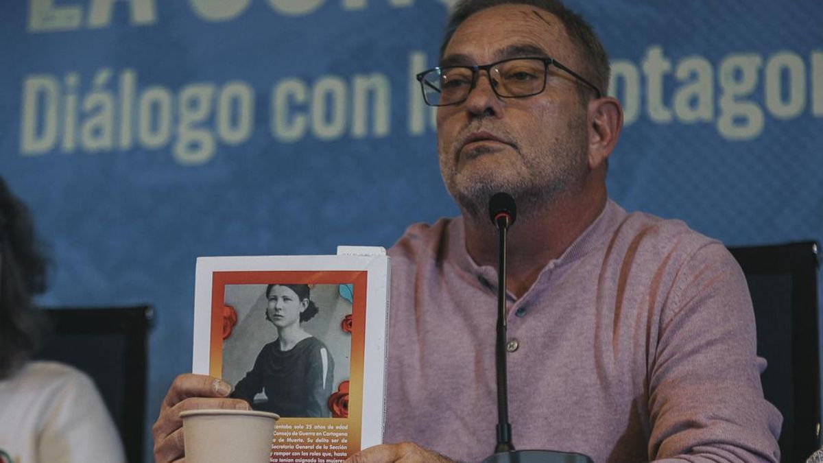 Vicente Medrano, autor de ‘Consejos de guerra a mujeres. Condenadas en la Región de Murcia (1939-1944)’