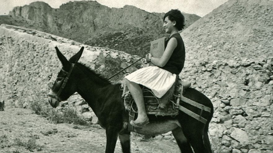 Una universitaria participante en el Servicio Universitario del Trabajo