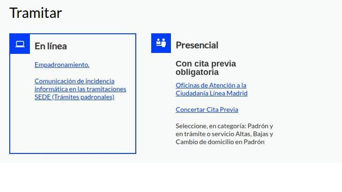 Ya es posible empadronarse por internet en Madrid: el Ayuntamiento habilita el trámite online sin previo aviso