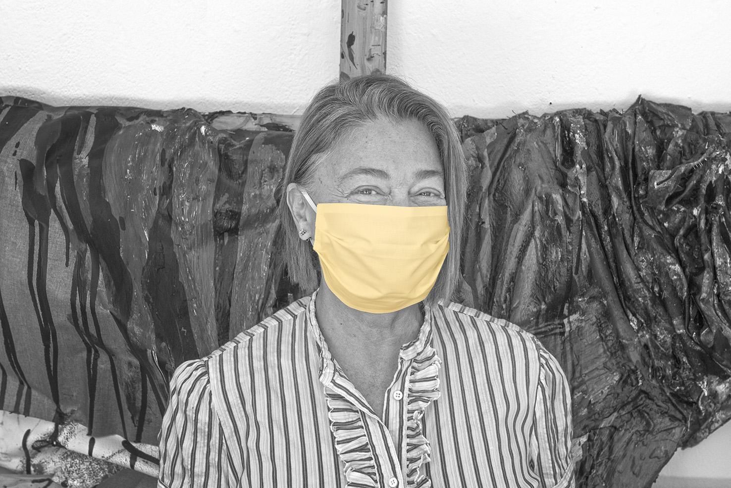 Sara León, galerista.