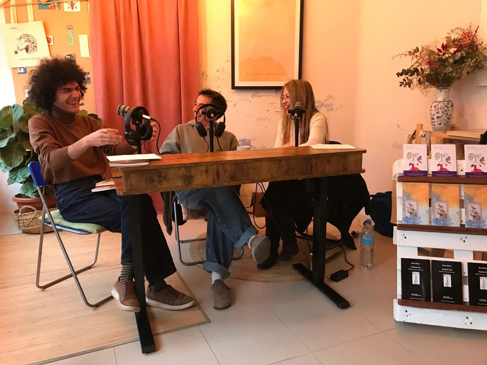 Entrevista a Mario Obrero durante la primera edición del Carnaval de las Letras