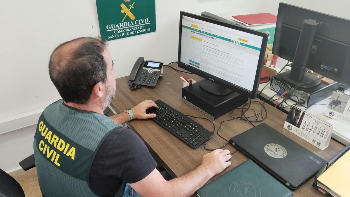 El Equipo@ de La Palma de la Guardia Civil investiga a dos personas por estafar más de 25.000 euros
